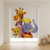 Printed roller blind animals nz