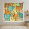 Printed roller blind bears nz