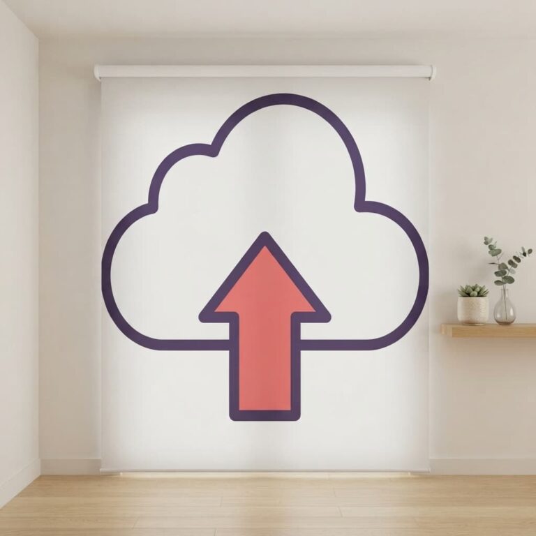 Printed roller blind upload your own nz