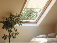 Blinds design guide - honeycomb blinds on a skylight