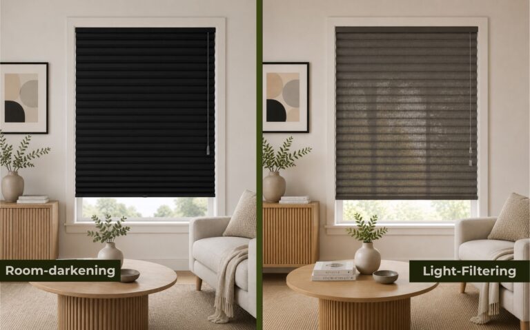 Honeycomb blinds Black Olive nz