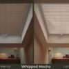 Skylight blinds whipped mocha nz