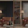 Vertical Blind Black Olive Vertical Blinds Whipped Mocha nz