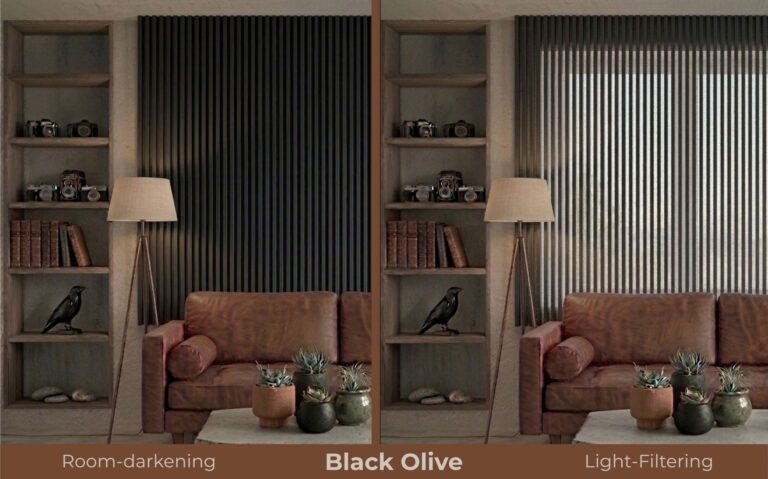 Vertical blinds black olive nz