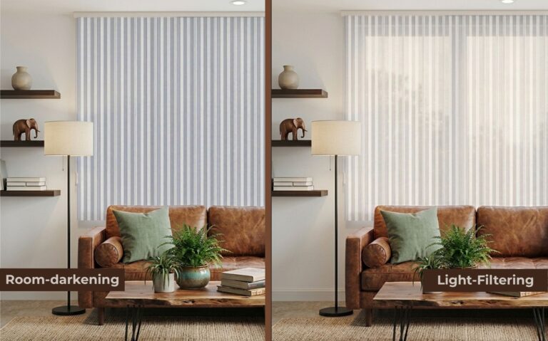 Vertical Blinds Brilliant White nz