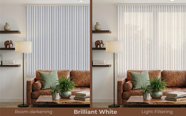 Vertical blinds brilliant white nz