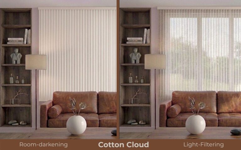 Vertical blinds cotton cloud nz