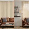 Vertical Blind French Silver