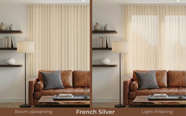 Vertical blinds french silver nz