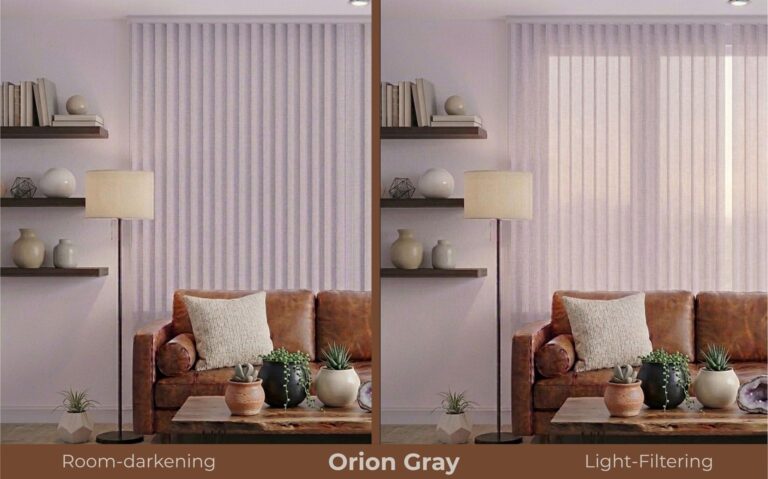 Vertical blinds orion grey nz